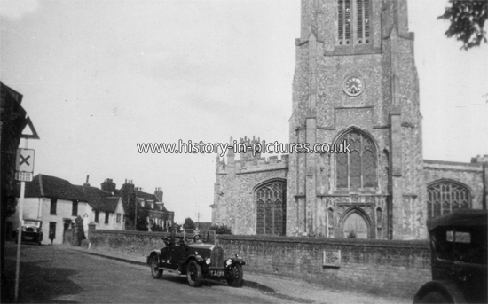 The Tower, Thaxted Church, Thaxted, Essex. c.1930's